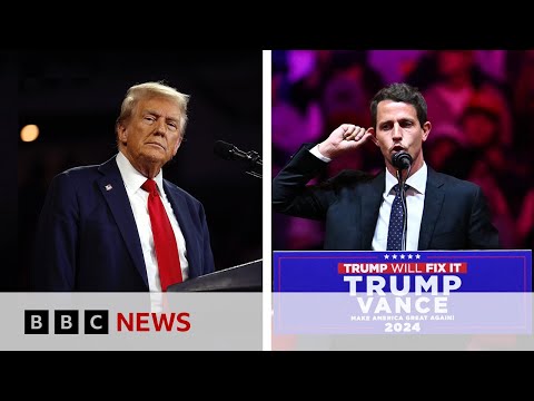 Video | Backlash after comedian at Donald Trump rally calls Puerto Rico 'island of garbage' | BBC News