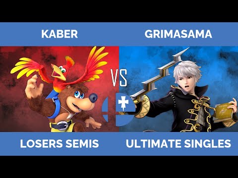 RogaSmash 215: SSBU Losers Semis – Kaber (Banjo) vs GrimaSama (Robin, Pythra)