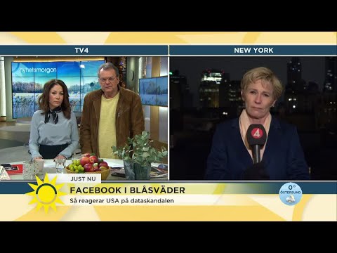Facebook-skandalen: ”Han är most wanted”   - Nyhetsmorgon (TV4)