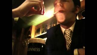 Drunk guy in German jazz club