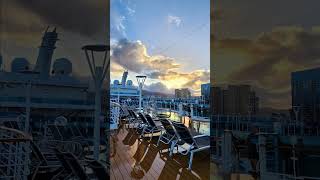 Luxury at Sea: Cruise Ship Pool Deck Vibes #CruiseLife #OceanViews #shorts