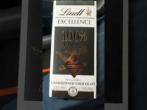 Chocolate Review - 100% Cocoa by Lindt Excellence