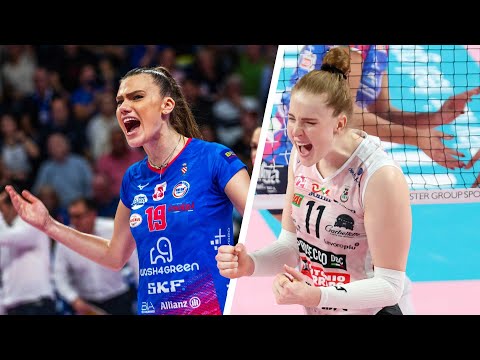 ALL "MEGA RALLY" of the match Pinerolo - Conegliano | Lega Volley Femminile 2023/24