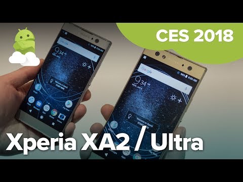 Sony Xperia XA2 + XA2 Ultra hands-on