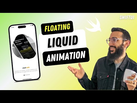 Floating Liquid Animation in SwiftUI | iOS | Xcode