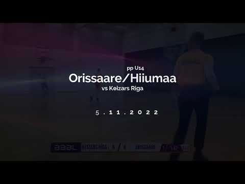 BBBL u14 Orissaare/Hiiumaa highlights vs Keizars Riga