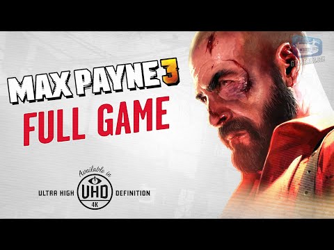 Max Payne 3 - Full Game in 4K [Old School Difficulty - All Collectibles & Trophies]