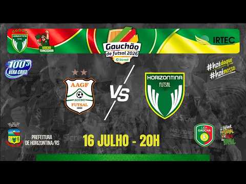 HORIZONTINA 1 x 3 AGUDO - Liga Gaúcha