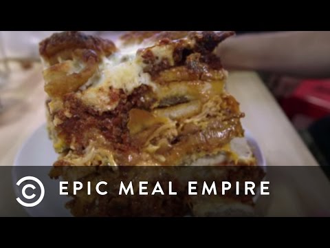 Cheese Burger Lasagna | Epic Meal Empire