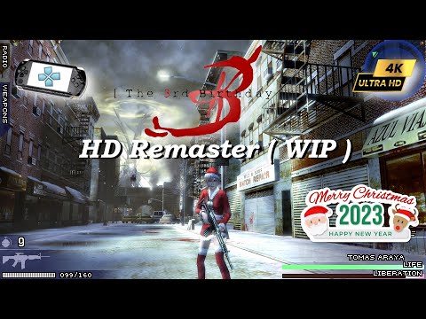 Parasite Eve - The 3rd Birthday HD Remaster Textures (WIP )  | PPSSPP | 4K 60FPS Patched