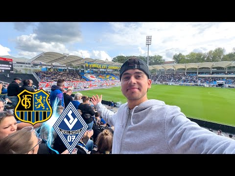 Was hat 3.LIGA DERBY zu bieten?🔥🧨+Pyroshow | 1.FC SAARBRÜCKEN vs SV WALDHOF MANNHEIM | Stadionvlog