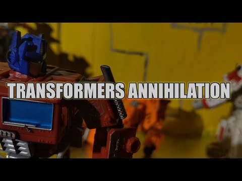 Transformers Annihilation Trailer (Transformers Stop Motion)