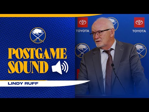 "We Fought For Everything Tonight" | Lindy Ruff After 8-4 Win Over Senators | Buffalo Sabres