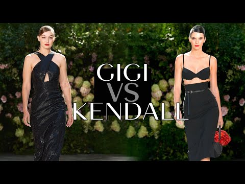Gigi Hadid VS Kendall Jenner Runway Collection | Gigi Hadid Runway | Kendall Jenner Runway