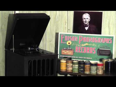 Edison blue amberol cylinder 23086 - Prelude (Rachmaninoff) by National MIlitary Band