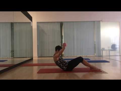 PILATES TONING BALL MATWORK