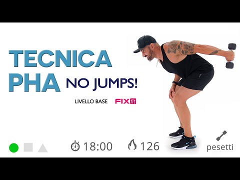 Esercizi Tonificazione Total Body Senza Salti Per Principianti: Allenamento PHA