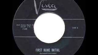 1959 HITS ARCHIVE: First Name Initial - Annette
