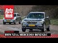 BMW X3 vs. Mercedes GLC-klasse - AutoWeek Dubbeltest - English subtitles