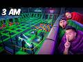 We Survived OVERNIGHT in a Trampoline Park!