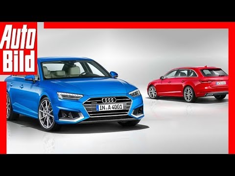Zukunftsaussicht: Audi A4 Facelift (2019) Details / Erklärung
