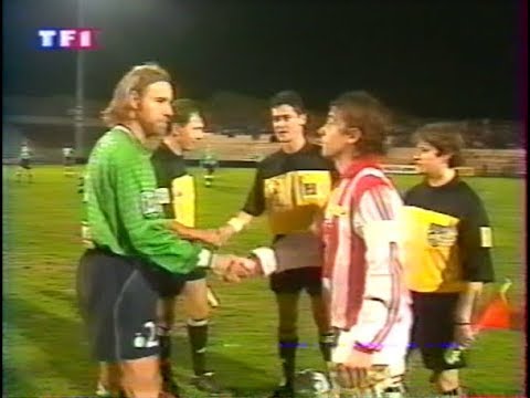 Ajaccio 1-2 (ap) ASSE - 16e de finale de la Coupe de la Ligue 2000-2001