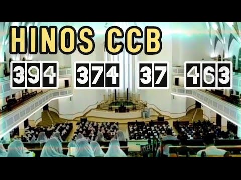 CANTADOS NA IGREJA | HINOS CCB | 394 374 37 e 463 | Com as Letras ( legendado) #ccb