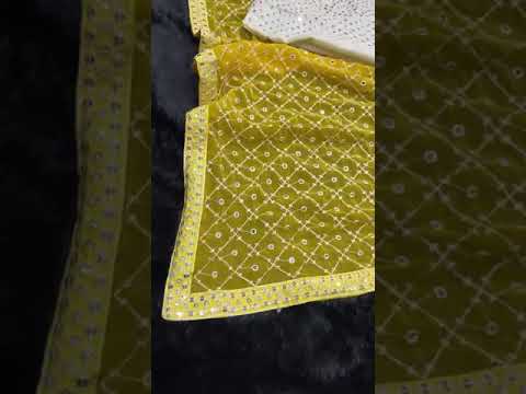 VE BT-3051 Soft Georgette Wholesale Party Wear Saree Catalog – product video thumbnail