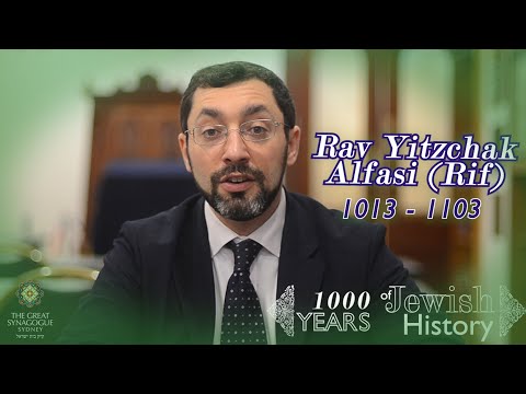 [1K Yrs of Jewish History] Ep3 - Rabbi Yitzhak Alfasi (1013-1103)
