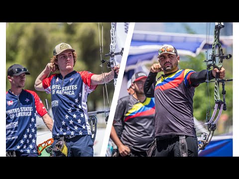 USA v Colombia  – compound men team gold | Santiago 2022 Pan American Championships