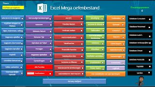 Excel MEGA oefenbestand - Macro&#39;s - Laat Excel praten!