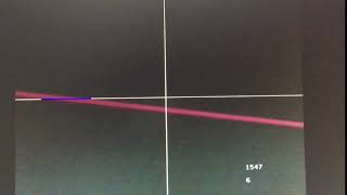 CMOSカメラ画像データからのライン赤色レーザー光の検出。