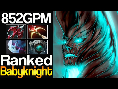 BabyKnight 7,5k MMR Plays a ranked match with Terrorblade - Dota 2