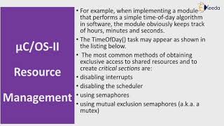 Inter-Task Communication and Resource Management | Embedded Hardware | Embedded System & RTOS