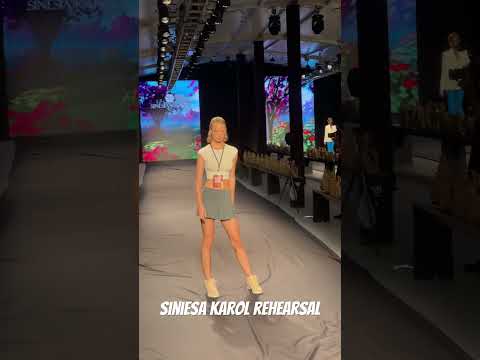 Thumbnail for Siniesa Karol rehearsal 4 #miamiswimweek2023 by Karol