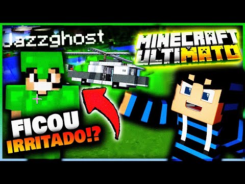 FUI PEGO tentando ASSALTAR a  DO JAZZGHOST! - Minecraft ULTIMATO #4