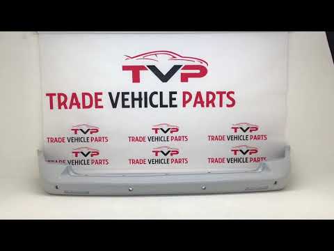 Fits VW Transporter T5 2004-2012 Rear Bumper Primed Smooth With Parking Sensor Holes video