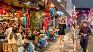 London from Dusk to Dark Summer Walk | London West End Night Tour 2025 | 4K HDR