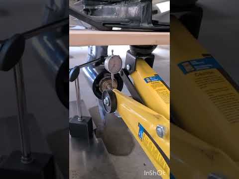 Bent prop shaft repair