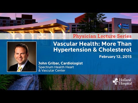 Vascular Health: More Than Hypertension & Cholesterol