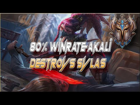 Zerinali | DESTROYING SYLAS UNRANKED TO CHALLENGER AKALI ONLY - League of Legends