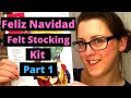 Feliz Navidad Stocking Tutorial Starting The Stocking Part 1 5