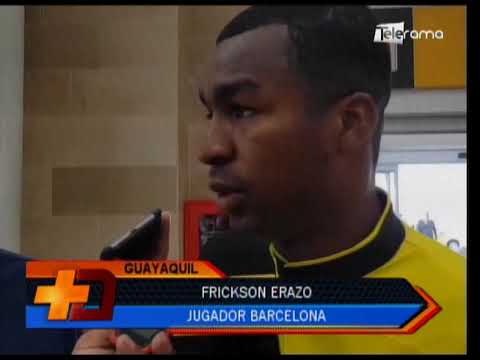 Barcelona se alista para juego con Delfín