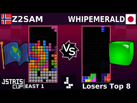 Jstris Cup East 1 - Whipemerald Vs. z2sam - Losers Top 8