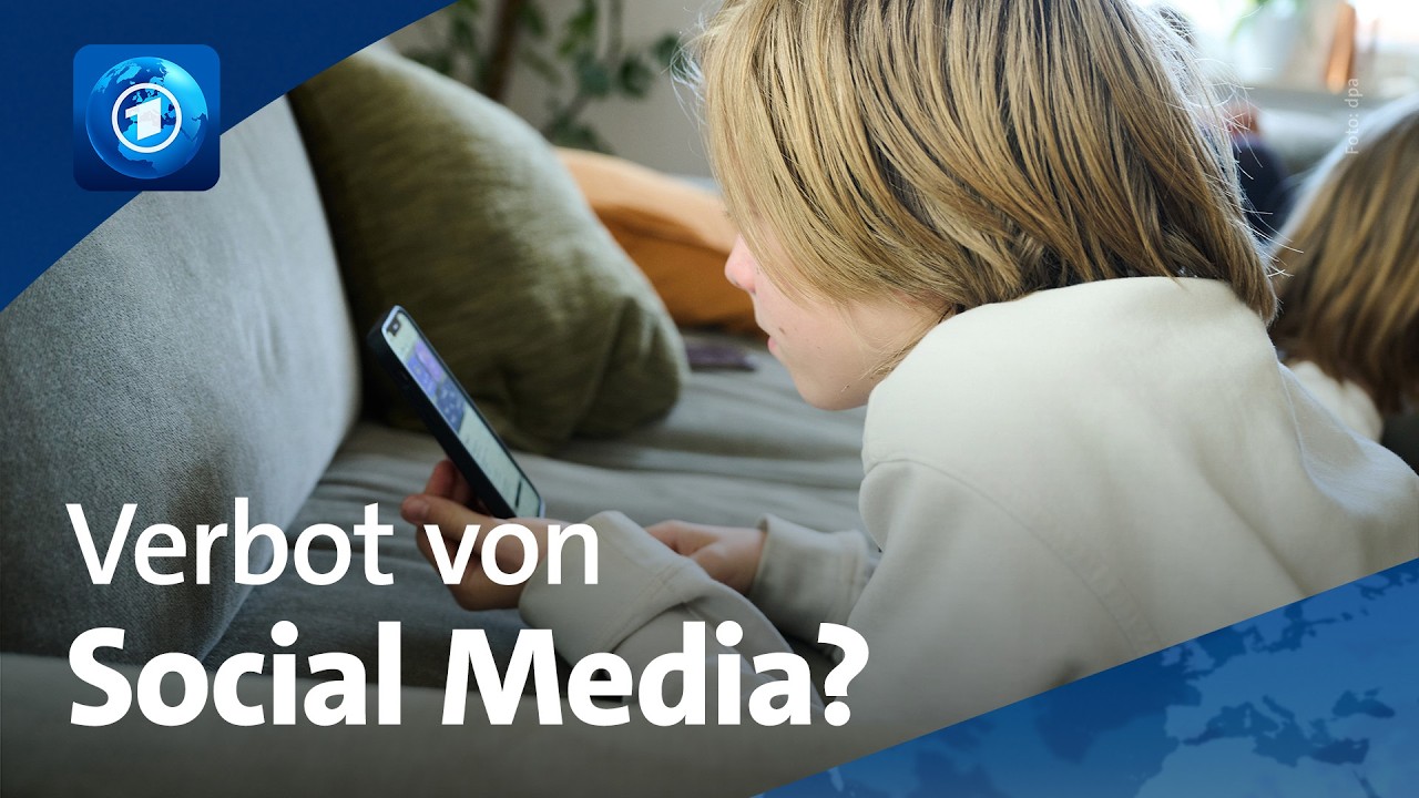 🌍 tagesschau24 Top-Thema, 16.2.2026 | Social-Media: Altersbeschränkungen bald auch in Deutschland?