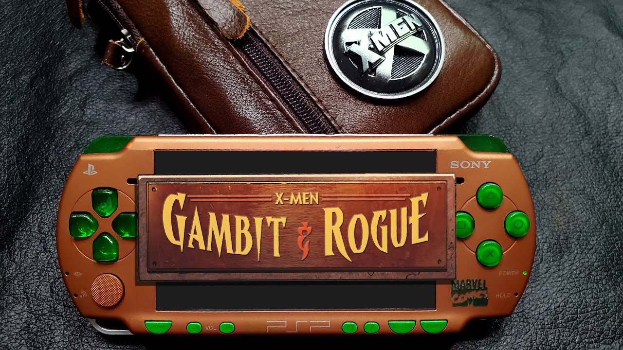 Gambit and Rogue Bronze PSP 2000