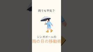 雨の日の移動術💧