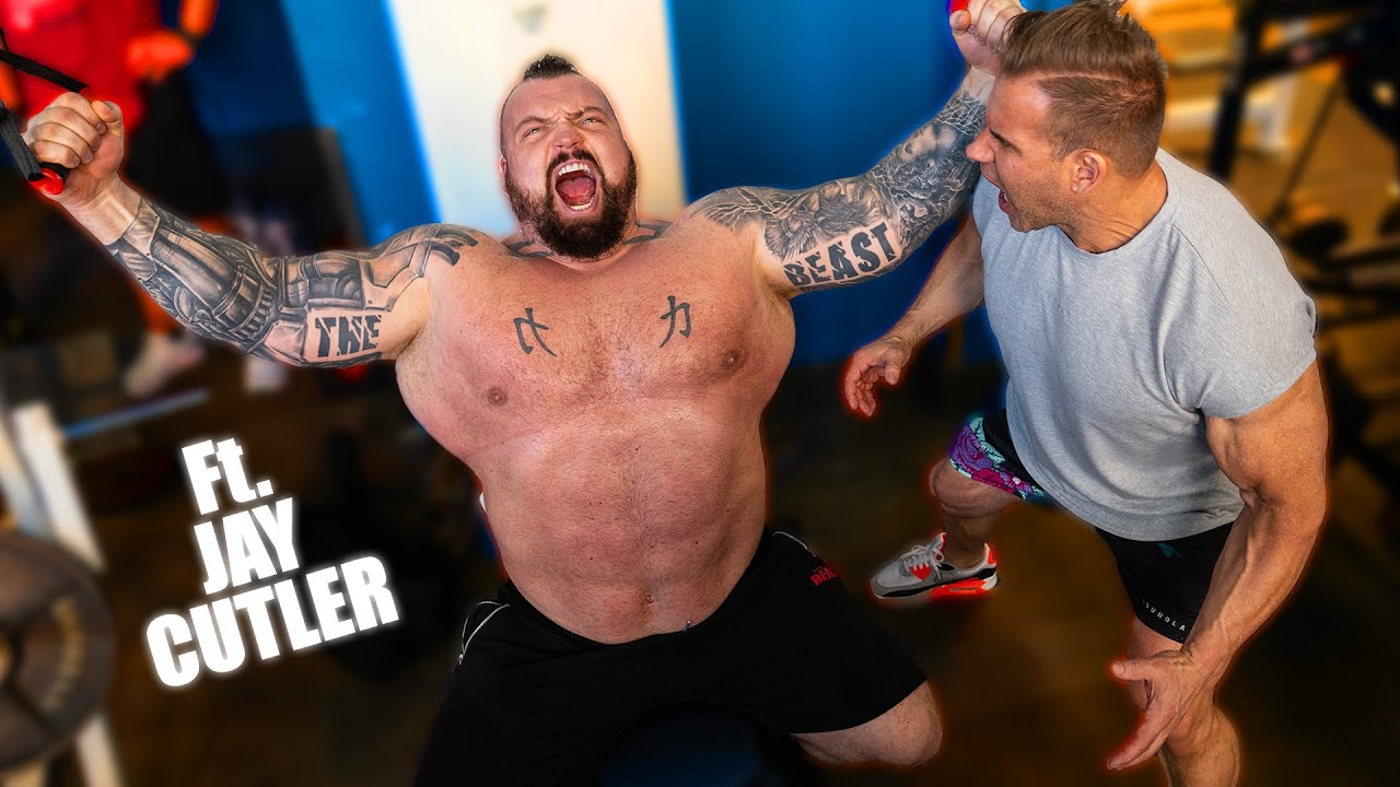 BACK WORKOUT WITH JAY CUTLER!