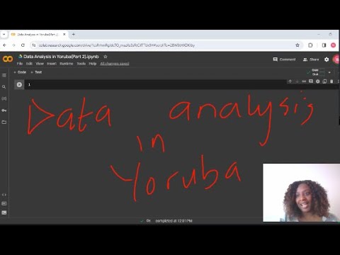 Data Analysis in Yoruba (Part 2)