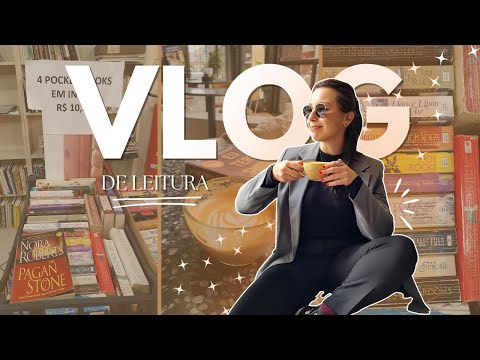 comprando mais livros do que posso ler | [VLOG DE LEITURA] 🌟